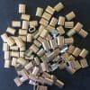 Nickel Plated Ferrule 3.2mm used with Stainless Steel Wire.