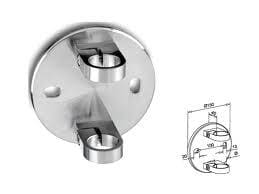 Stringer side mount bracket 316 grade. Suit 50mm round tube.