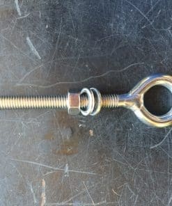 Stainless Steel Eye Bolt 316 Marine Grade 6mm x 60mm.