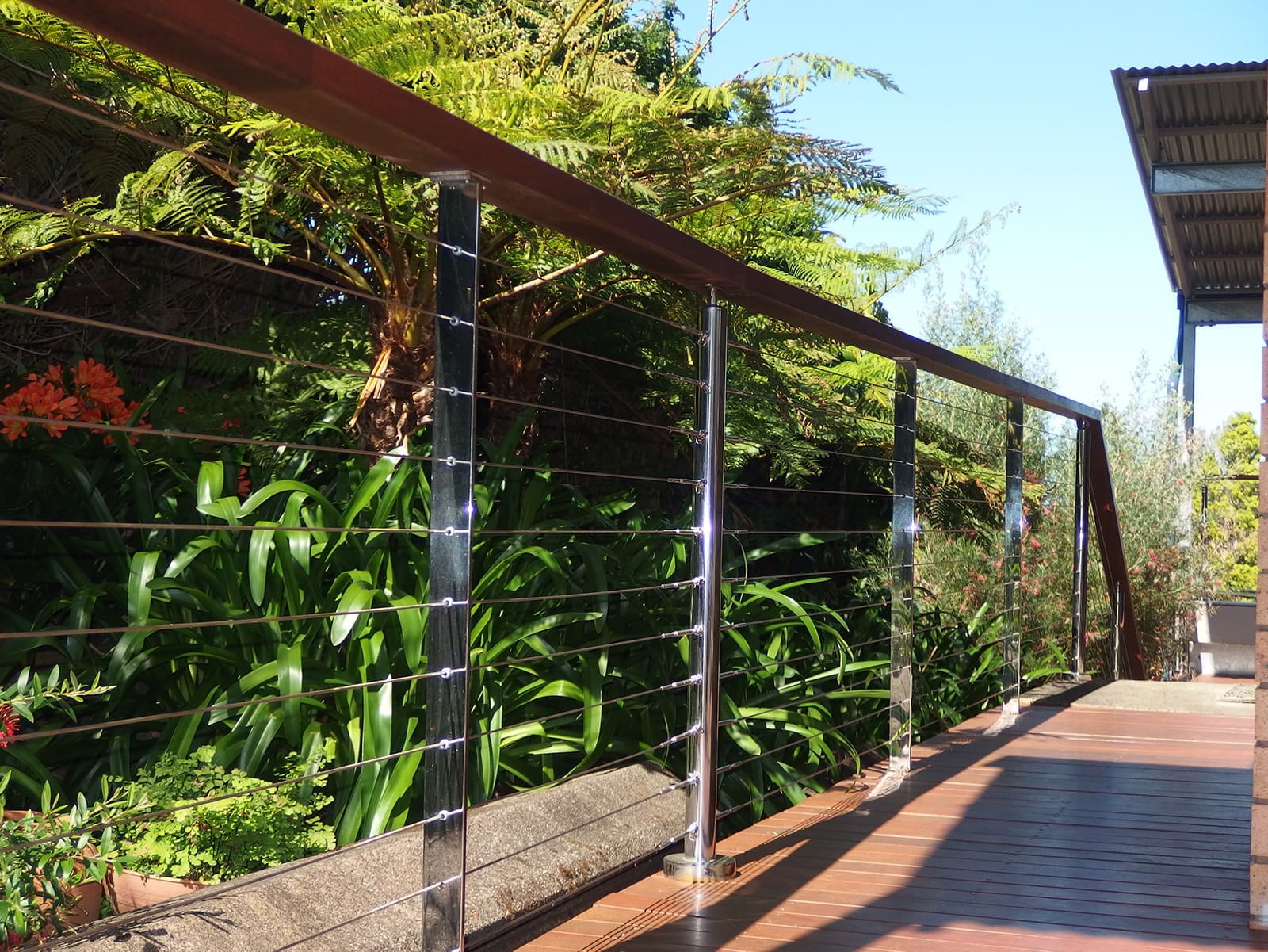 Stainless Steel Balustrading DIY Kit - Bottle/Saddle Kit.