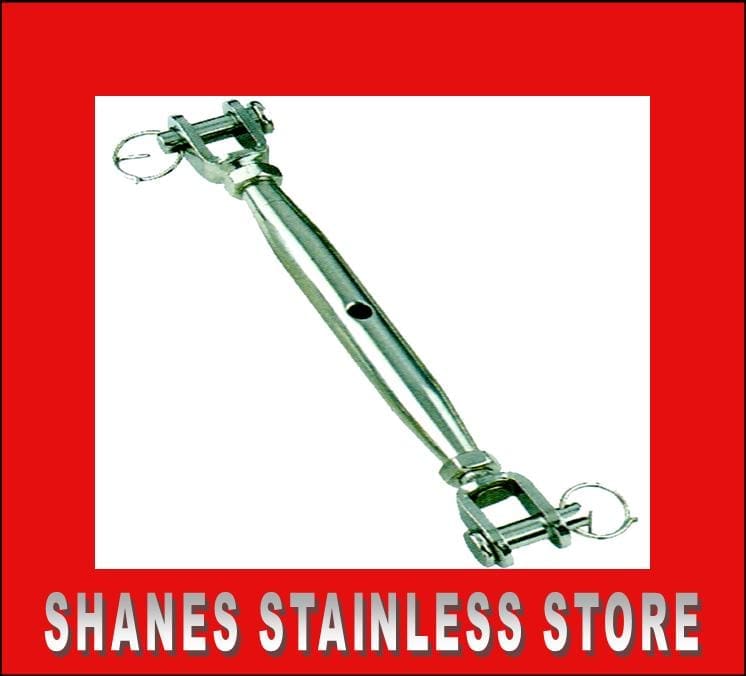 Stainless Steel Bottlescrew Turnbuckle Jaw/Jaw