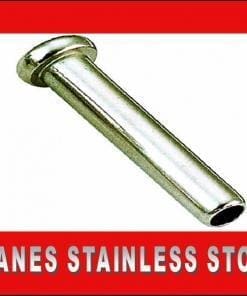 Stainless Steel Button Terminal 316 Marine Grade suit 3.2mm Wire.