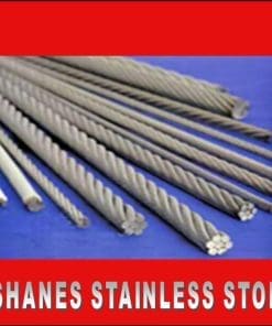 Stainless Steel Wire 3.2mm 7x7 316 Marine Grade.